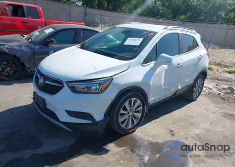 2017 Buick Encore Preferred from USA, damaged, VIN KL4CJASB4HB138861